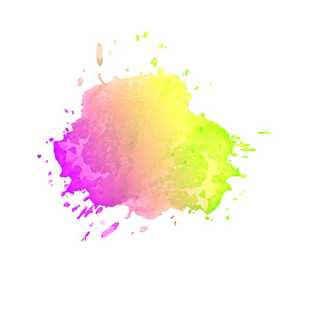 Abstract watercolor splash. Vector illustration. Grunge background.の写真素材