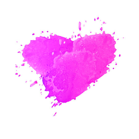 Abstract vector watercolor background. Colorful hand drawn watercolor texture.のイラスト素材