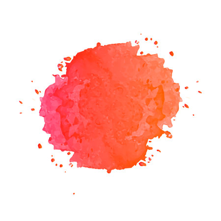 Vector watercolor brush strokes. Vector illustration. Grunge hand drawn watercolor texture.の写真素材