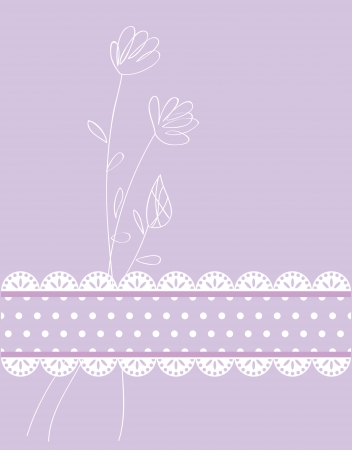 Flower card pattern design,vectorのイラスト素材