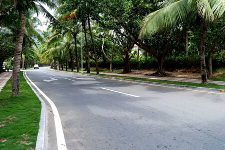 Road at Hainan, Chinaの写真素材