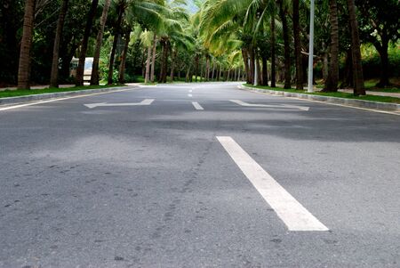 Road at Hainan, Chinaの写真素材