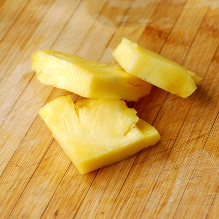 Fresh pineappleの写真素材