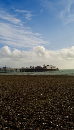 Brighton seaside - Brighton Seebadの写真素材