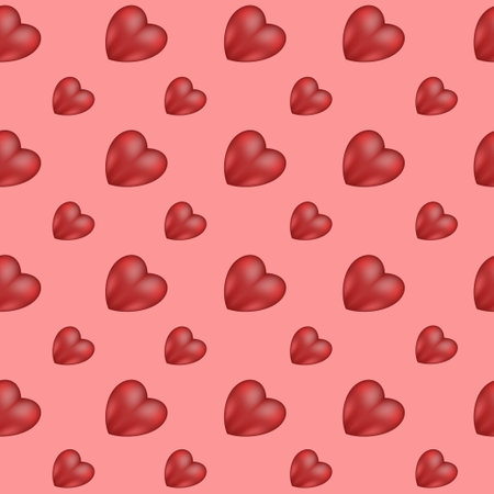 Seamless love valentine day template , heart pink background business romantic
