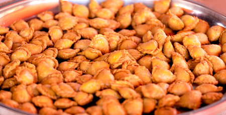 Mini Curry puffs.