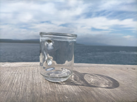 Glass mug