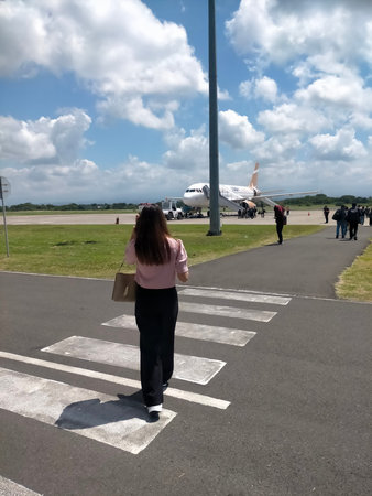 Travel women Happy
