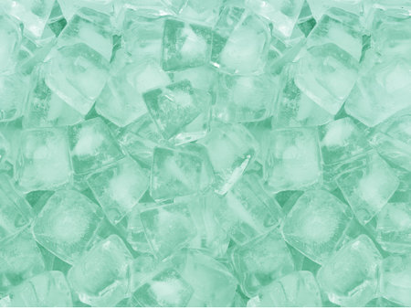 background with ice cubes