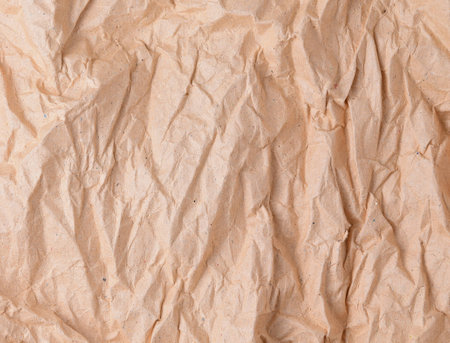 Crumpled paper ball on white backgroundの写真素材