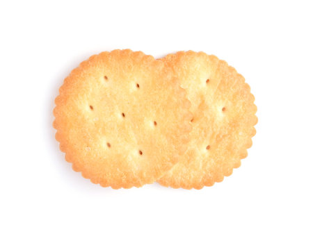 cracker isolated on white background