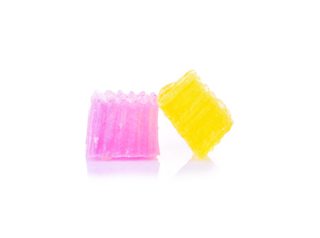 Thailand dessert on white backgroundの写真素材