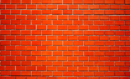 red brick wall background