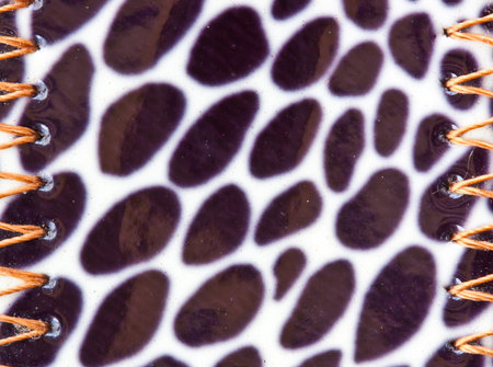 Closeup of Synthetic leather texture.