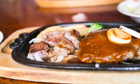 Pork or buta Steakの写真素材