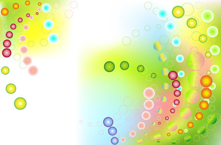 Varicoloured balls