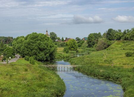 Russia, Vladimir region, Suzdal, noonの写真素材