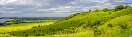 Russian landscape, Nizhny Novgorod region, Russiaの写真素材