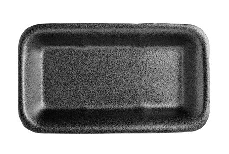 Empty foam food containerの写真素材