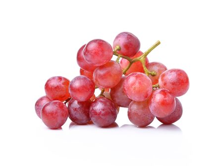 grape isolated on white backgroundの写真素材