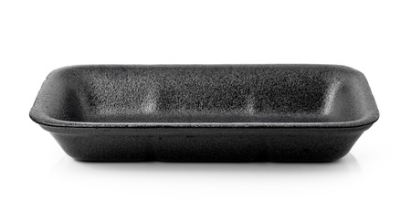 Empty foam food containerの写真素材