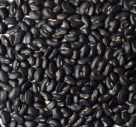 black beans for background