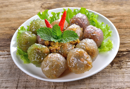 Thai Dessert (Sweet Steam Thai Dessert)の写真素材