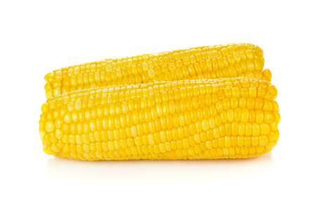 Corn isolated on a white background