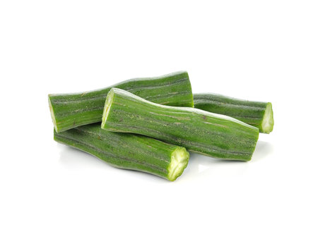 moringa isolated on a white backgroundの写真素材