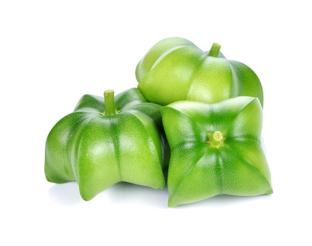 Sacha-Inchi peanut, fresh capsule seeds fruit of sacha-Inchi peanutの写真素材
