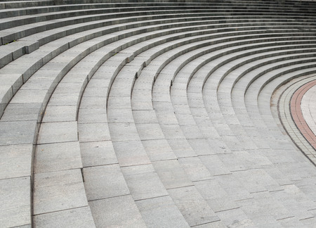 curved staircase is abstract backgroundの写真素材