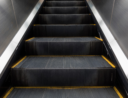 escalator in modern office buildingの写真素材