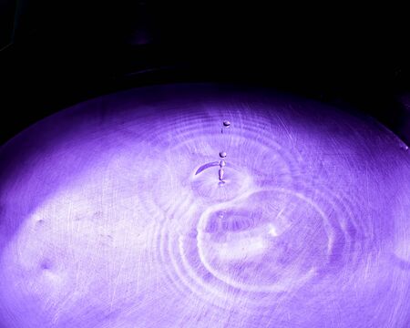 Water drop close up backgroundの写真素材
