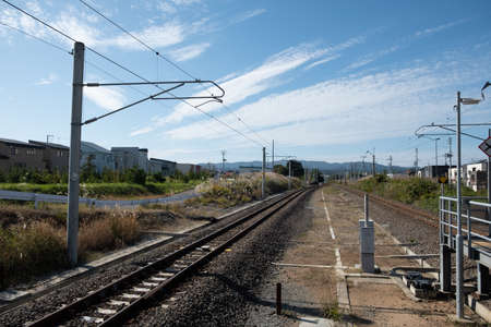 Beautiful countryside,beautiful sightseeing scenery landscape between the epidemic of COVID-19 or the corona virusのeditorial素材