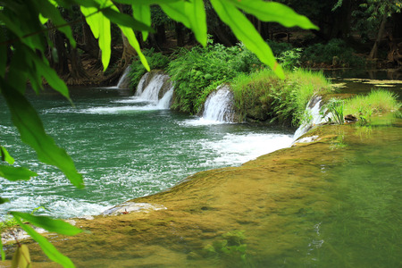 waterfallの写真素材