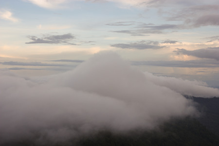 cloud on Mountainsの写真素材