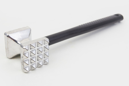 Beef hammer tool  for cooking in kitchenの写真素材