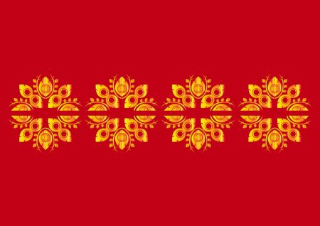 thai patternsのイラスト素材