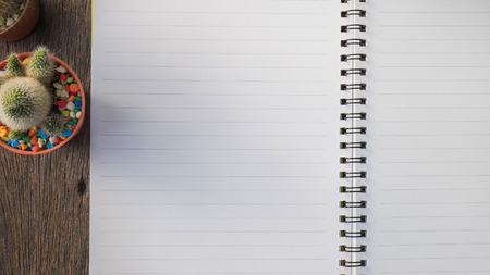 paper wood table topの写真素材