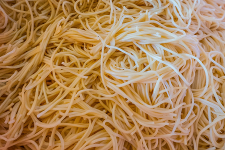 noodles closeupの写真素材