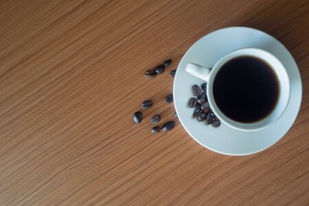 The coffee in morning for idea designの写真素材