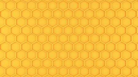 Honeycomb pattern graphicの写真素材