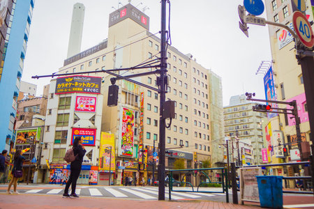 Ikebukuro Traffic & Street lifestyle :    21 OCTOBER 2017  : tokyo, japan