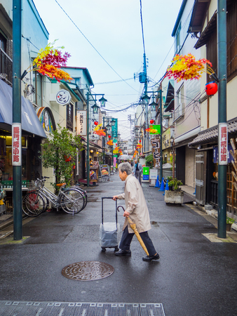 25 OCTOBER 2017 : SensÅ-ji is an ancient Buddhist temple located in Asakusa, Tokyo, Japan.のeditorial素材