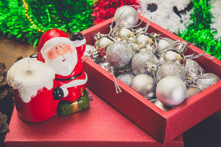 The Christmas close up  image for  background idea .の写真素材