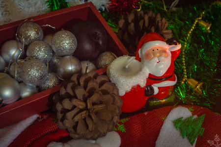 The Christmas close up  image for  background.の写真素材