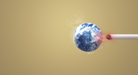 3d rendering world no tobacco day  image background.の写真素材