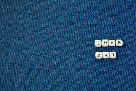 The wooden text  for father day content close up image.の写真素材