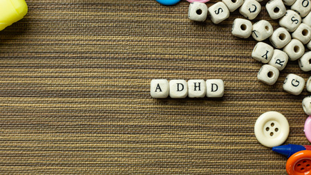 The  ADHD  for Mental Health Awareness concept.の写真素材