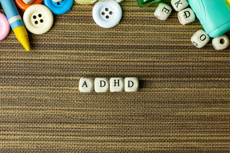 The  ADHD  for Mental Health Awareness concept.の写真素材